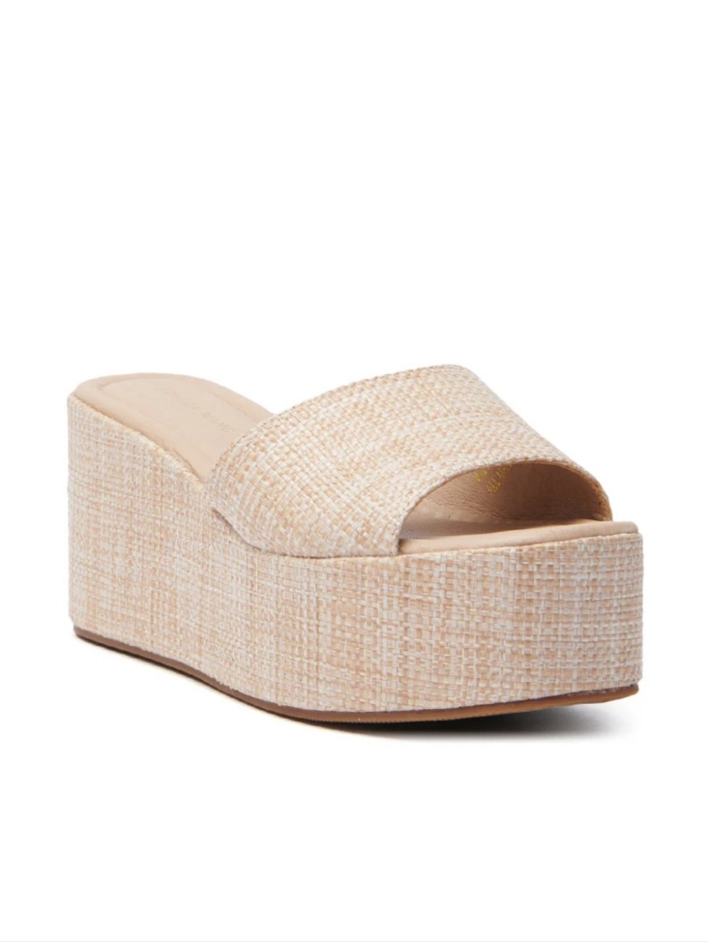 Azalea Wang Raffia Sandals